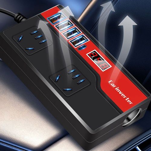 Car Power Inverter DC12V/24V To DC220V Auto Power Converter Car Power Adapters, US $19.65, image 11