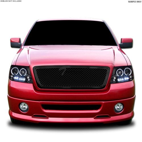 Topline For 2004-2008 Ford F150 Mesh Front Hood Bumper Grill Grille - Glossy Blk, US $96.00, image 4
