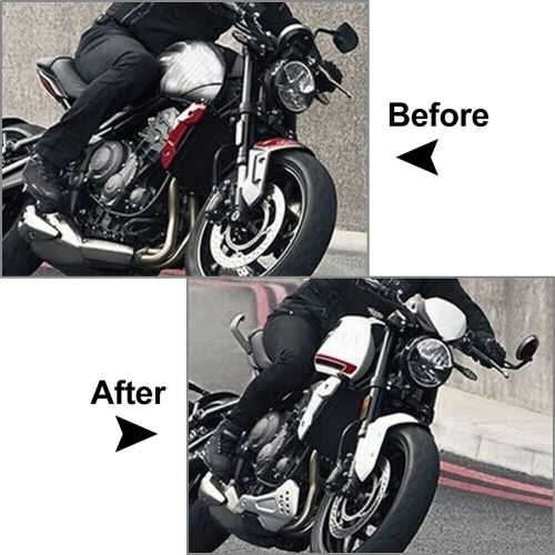 Front Windshield Windshield Fairing Deflector for Trident 660 White-, US $, image 5