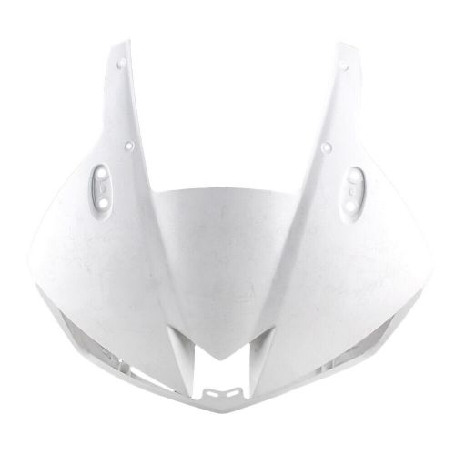 For HONDA CBR500R 13-15 White Unpainted Upper Front Headlight Nose Cowl Fairing, US $111.45, image 3