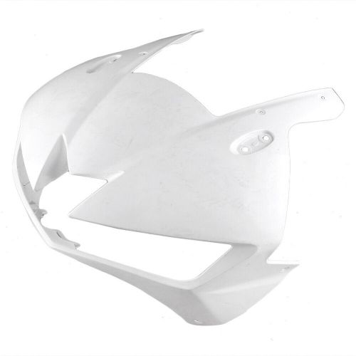 For HONDA CBR500R 13-15 White Unpainted Upper Front Headlight Nose Cowl Fairing, US $111.45, image 5
