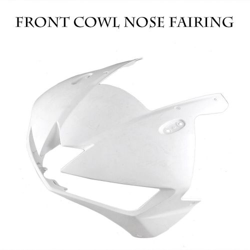 For HONDA CBR500R 13-15 White Unpainted Upper Front Headlight Nose Cowl Fairing, US $111.45, image 6