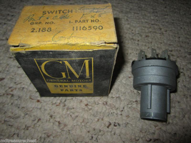 1961 61 1962 62 olds f85 pontiac tempest igntion switch nos 1116590