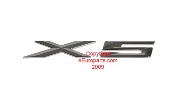 New genuine bmw emblem - trunk (x5) 51148402675