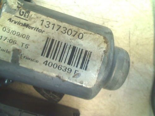 WINDOW REGULATOR ELECTRIC 2008 VAUXHALL COMBO (CORSA C) RIGHT FRONT 1317430740-, US $, image 2