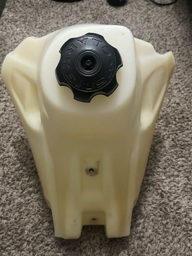 Clarke oversize gas tank 2.8 gallon natural kawasaki kx 250f 2006-08 fuel tank
