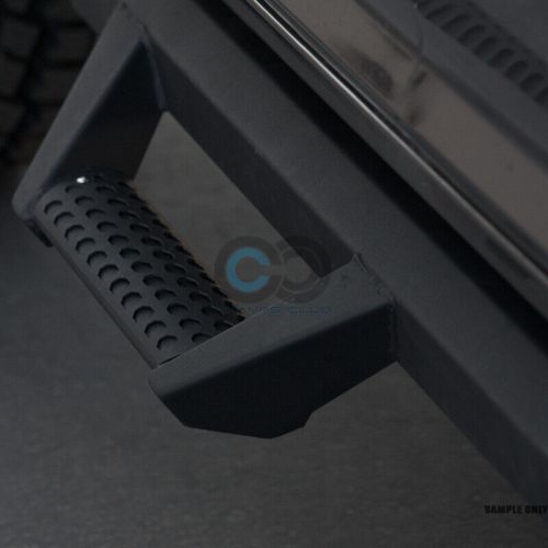 Fits 99-16 F250/F350 Superduty Super/Ext Matte Black Hoop Drop Step Side Bars v2, US $253.95, image 3