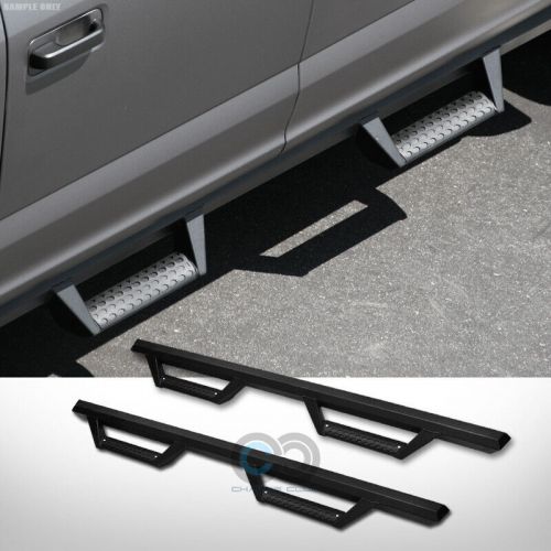 Fits 99-16 F250/F350 Superduty Super/Ext Matte Black Hoop Drop Step Side Bars v2, US $253.95, image 5