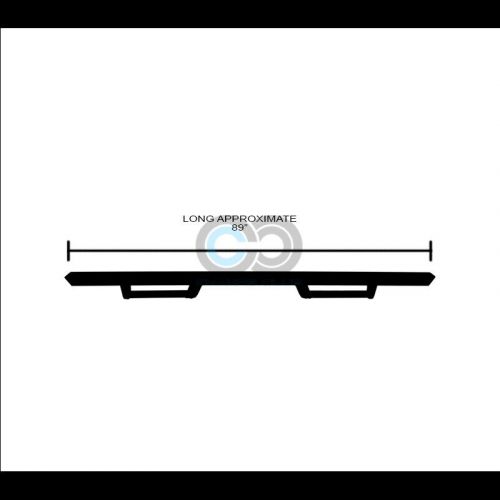 Fits 99-16 F250/F350 Superduty Super/Ext Matte Black Hoop Drop Step Side Bars v2, US $253.95, image 6