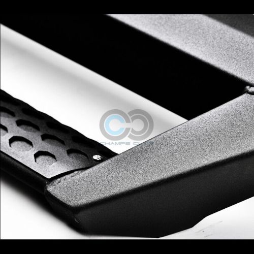 Fits 99-16 F250/F350 Superduty Super/Ext Matte Black Hoop Drop Step Side Bars v2, US $253.95, image 8