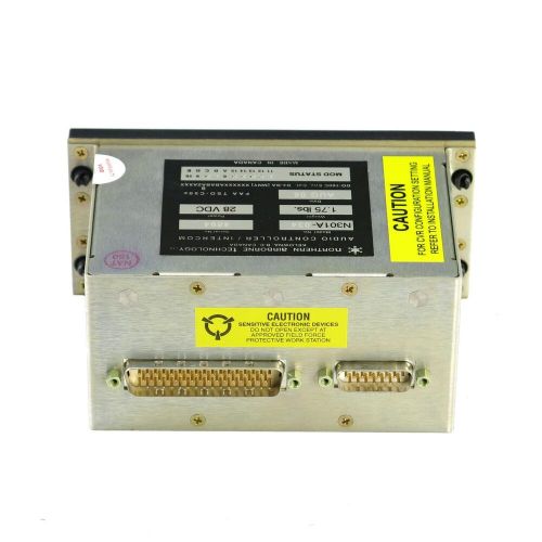 Cobham/NAT N301A Audio Control Box P/N N301A-034 | New Surplus w/ EASA F1, US $4,600.00, image 6
