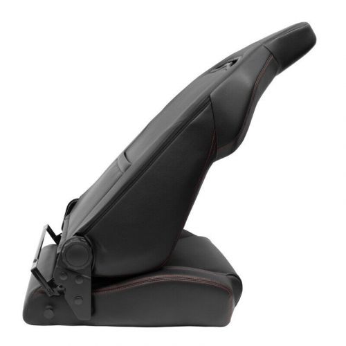 ATS x1 Universal Sports Bucket Seat Black Synthetic leather + Red stitch, US $327.54, image 9