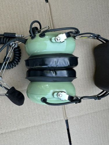 David Clark H10-56 Aviation Headset with Microphone, pre-owned, Excellent, US $75.00, image 8