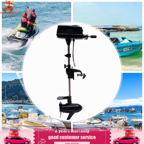 HANGKAI 2200W 48V Outboard Trolling Engine Fishing Boat Electric Brushless Motor, US $402.07, image 15