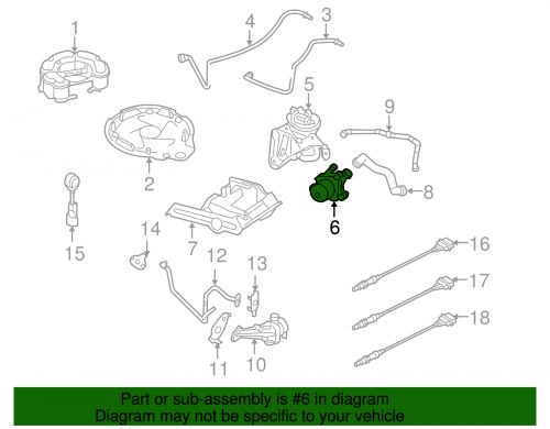 OEM NEW 2013-2016 Volkswagen Beetle Secondary Air Injection Pump 07K131333A, US $632.98, image 8