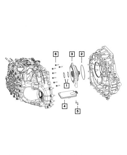 Genuine Mopar Transmission Oil Filter 68192984AA, US $75.08, image 2