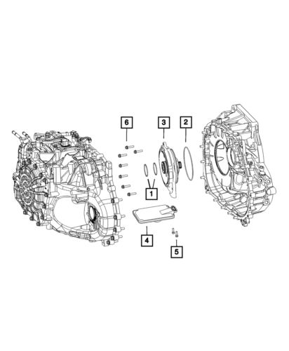 Genuine Mopar Transmission Oil Filter 68192984AA, US $75.08, image 4