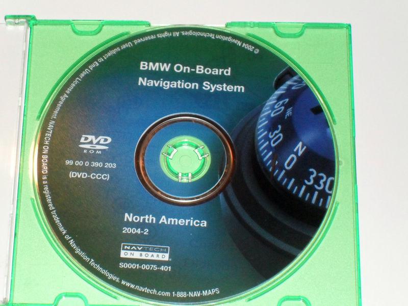 Bmw navigation disc dvd cd 2004-2 navagation disk oem gps map in-dash mount
