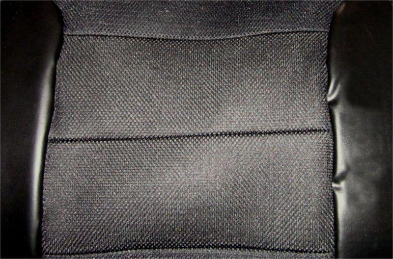 Black Padded Synthetic Leather Car Truck SUV High Back Bucket Seat Covers #3, US $69.95, image 2