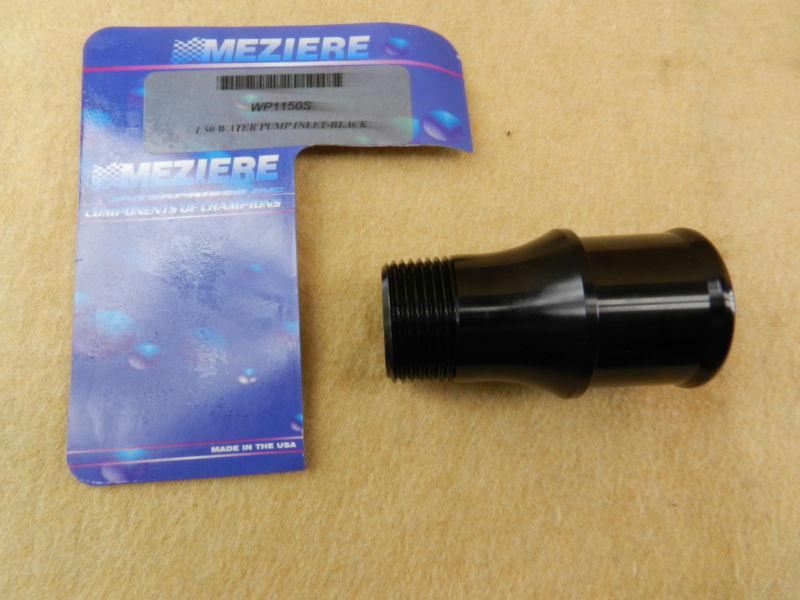 Purchase Meziere Water Pump WP1150S Fitting 1" NPT Male to 1 1/2" Hose Aluminum Black in