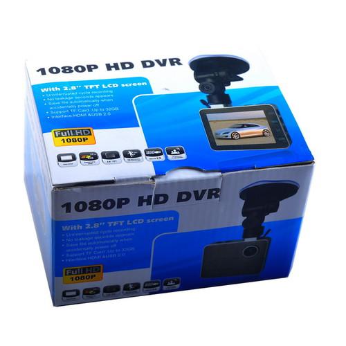 Full hd 2.8'' 1080p seamless loop recording car dvr camera video recorder dvr668