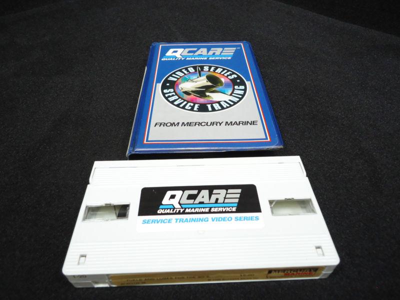 # 90-823732-36 qcare video series for mercury marine fuel and lube for the 90's