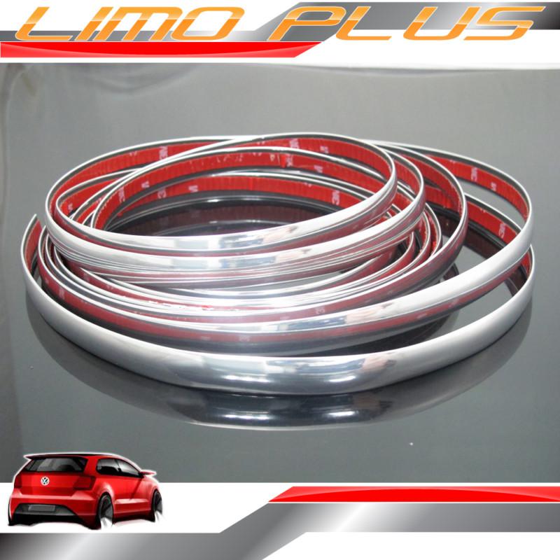 5m x 15mm chrome moulding trims for side door front grille fender trims kt16