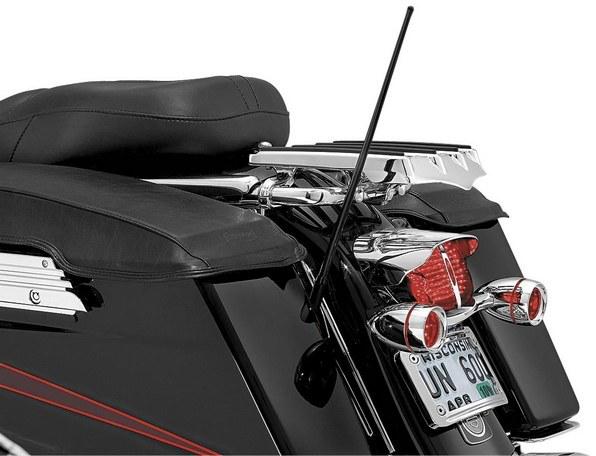 Kuryakyn dual function pak mount antenna harley-davidson fltcu 1989-1996