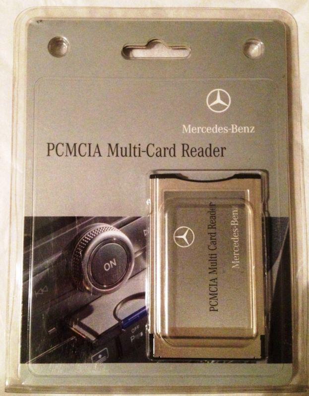 Pcmcia multi card reader mercedes benz genuine oem for command aps new!
