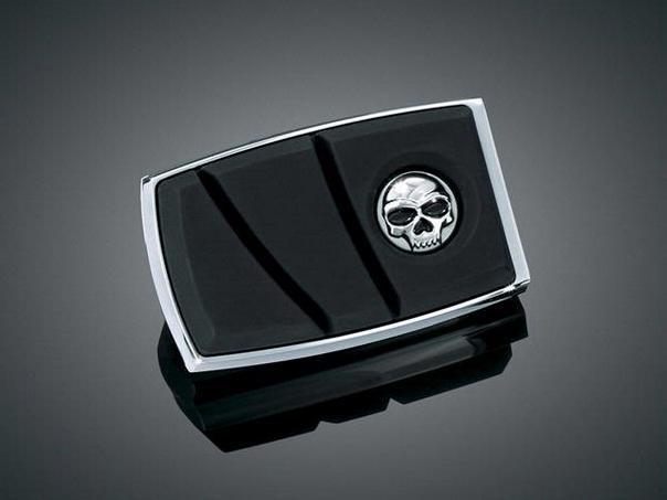 Kuryakyn brake pedal pad zombie chrome harley-davidson flhx