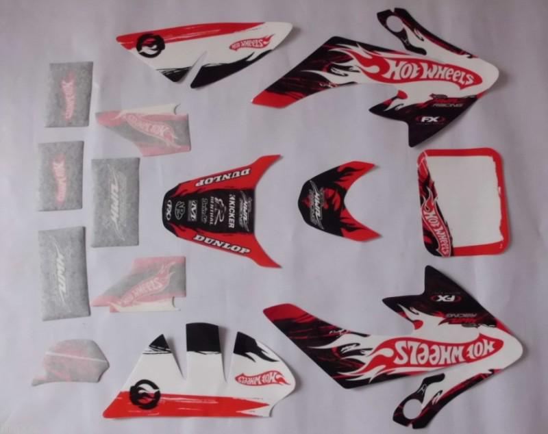 Crf50 3m graphic kit decals sticker for honda moto dirt pit bike xr50 crf50 