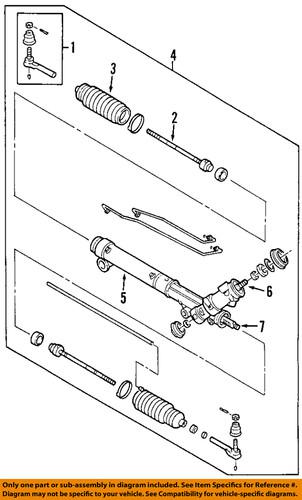 GM OEM 89047756 Tie Rod/Steering Tie Rod End, US $82.00, image 3