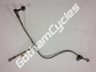 Ducati 748 748s engine motor cylinder head oil cooler line hose lines heads