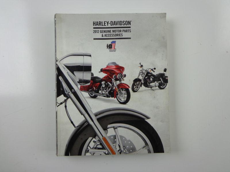 Harley davidson 2012 genuine motor parts & accessories catalog