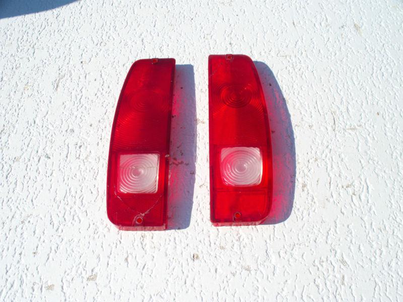 1967 - 1972 ford pickup truck taillight lenses tail light lens 67 68 69 70 71 72