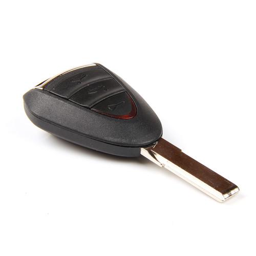 Uncut 3 button Repair replacement Remote fob KEY shell case for Porsche , US $17.99, image 2