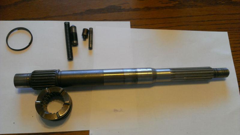 Mercury prop shaft mercruiser lower unit gear case 15 spline propeller drive 
