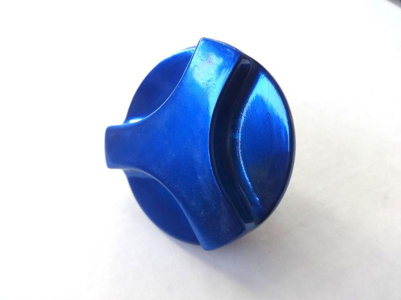 Blue billet engine oil cap nissan sentra tsuru maxima 240sx 200sx altima b15 b14