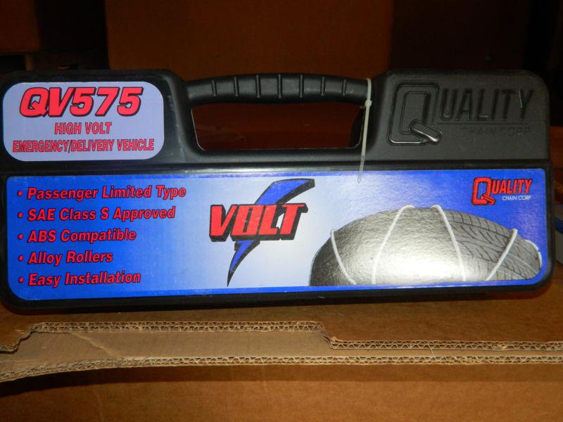 Purchase NEW QUALITY CHAIN CORP QV575 HIGH VOLT PASSENGER TIRE CHAIN