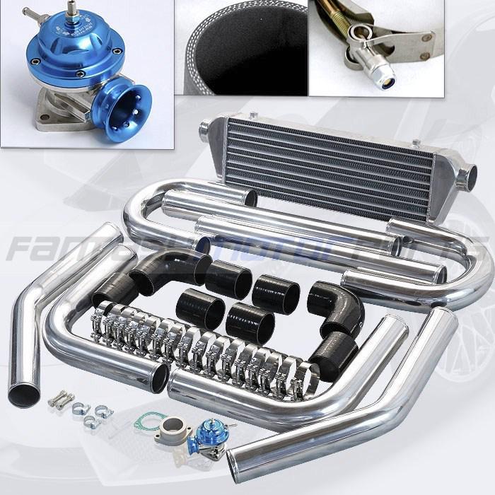 Purchase BLACK 2.5'' INLET INTERCOOLER PIPING KIT DIY PIPING KIT + BLUE