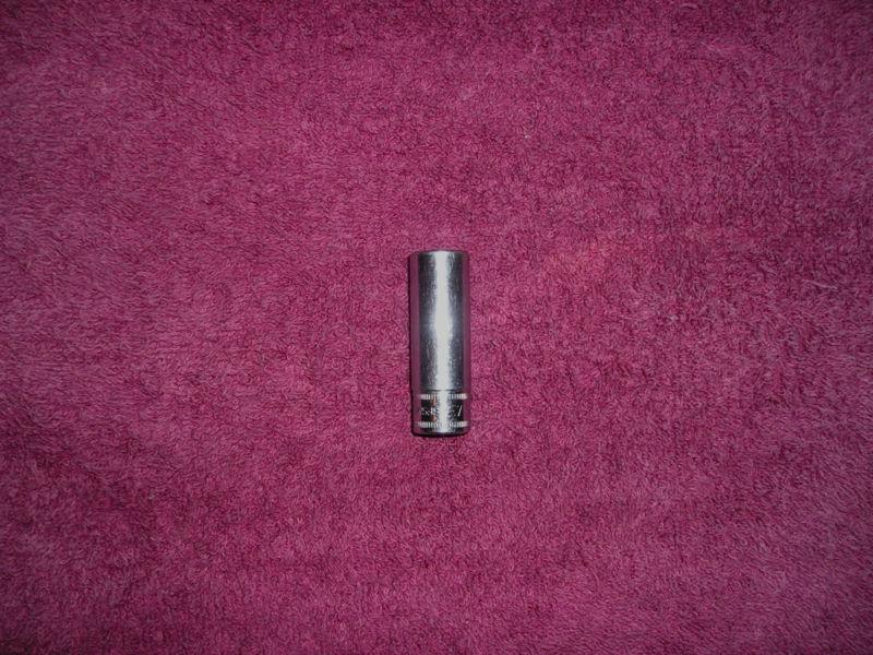 Snap on tools 13mm deep chrome 6 point 3/8" drive socket 