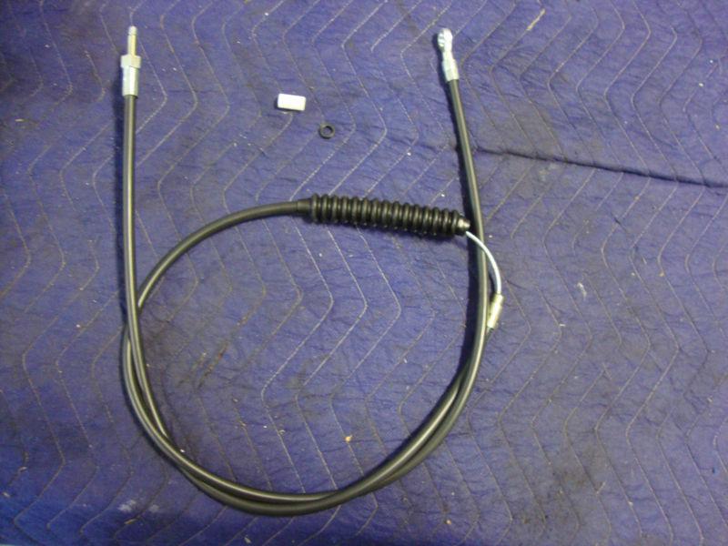 Harley davidson 62" clutch cable black vinyl '89-99 flt flht '91 dyna fxdb hd