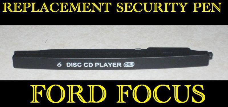 Ford focus radio replacement security pen strip removable 6006e 9006 cd 6 cd6