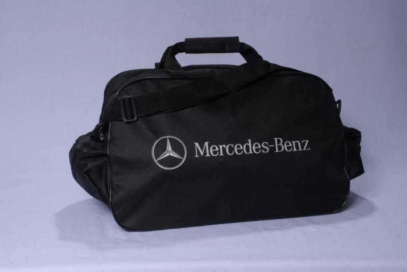 Mercedes benz travel / gym / tool / duffel bag c-class s-class clk slk flag  