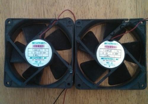 Norcold refrigerator cooling fans