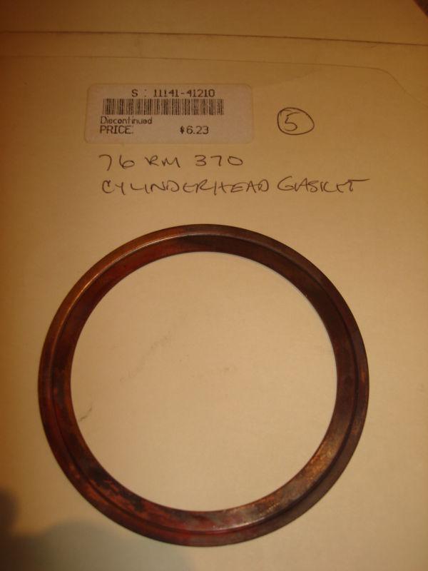 Suzuki cylinder head gasket rm 370 11141-41210 1976