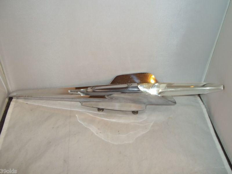 1950 studebaker commander landcruiser hood ornament emblem plastic tip 1951 1952