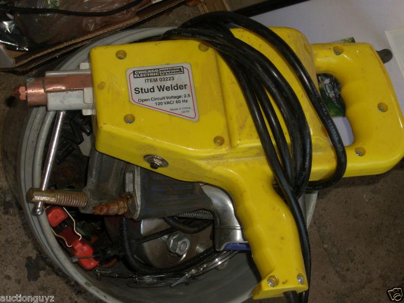 Chicago electric stud welder 03223 welding body work auto car repair 