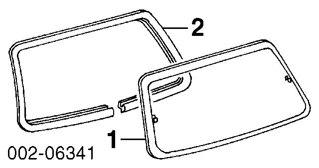Db9506ypn 1999-2002 mercury nissan quest villager back rear window gray tint