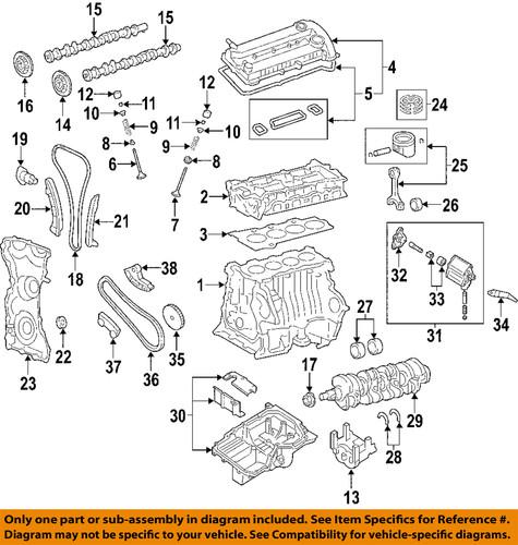 Mazda oem l3y111se0a engine connecting rod bearing/connecting rod bearings